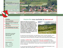 Tablet Screenshot of hauteville.ch